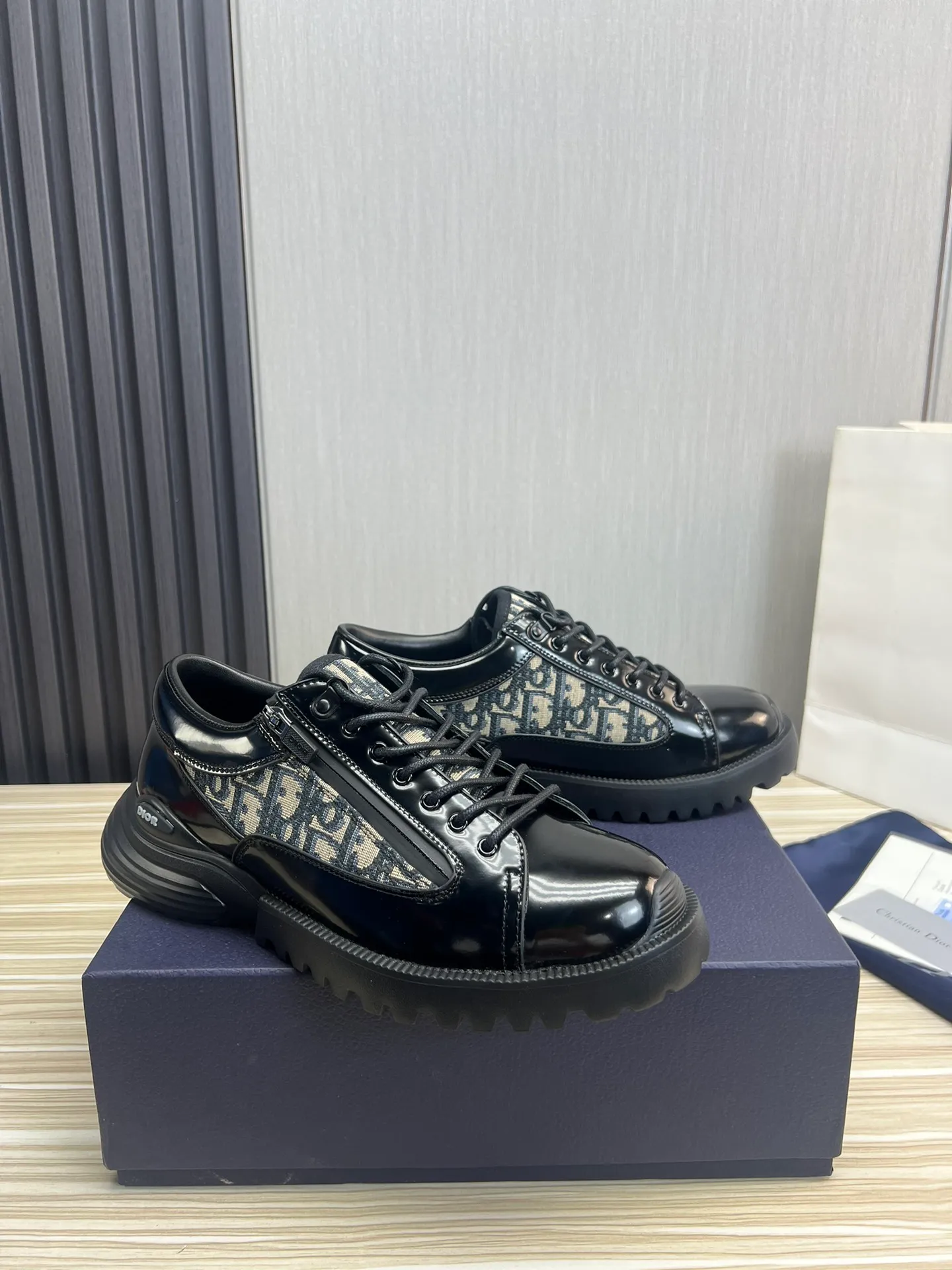 Men's men's shoes💰620💰 Dior men's business casual leather shoes👞all made of imported original brand leather, just to create a more comfortable wearing experience, upper: original cowhide stitching➕imported sheepskin lining, original non-slip and wear-resistant rubber outsole✔️36-45 (45 non-returnable)